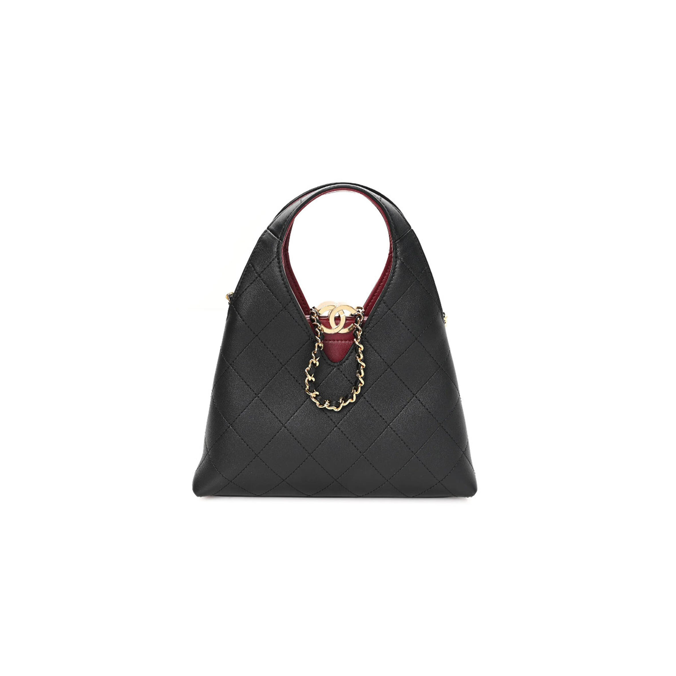 CHANEL MASTER CALFSKIN CHIC LADY SMALL SHOPPING TOTE (23*23*7cm) 